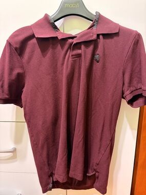 NWOT burgundy express polo